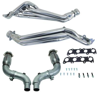 BBK Performance Parts - BBK 16336 1.75" Long Tube Headers w/Short Midpipe 15-23 Mustang GT