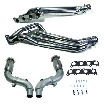 BBK Performance Parts - BBK 18564 1.875" Long Tube Headers w/Midpipe for 15-23 Ford Mustang 5.0