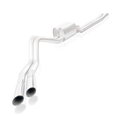 Stainless Works - Stainless Works FT18CBL Legend Catback Dual Turbo Custom Mufflers Perf. Connect