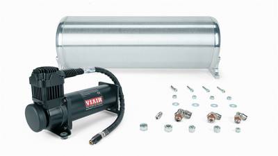 Air Lift Performance - Air Lift Performance 27767 18" FLO Tank w/Viair 444c Black Compressor