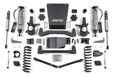BDS Suspension - BDS Suspension BDS178FDSC 6" Coilover w/Shocks for 07-13 Chevy SUV 4WD