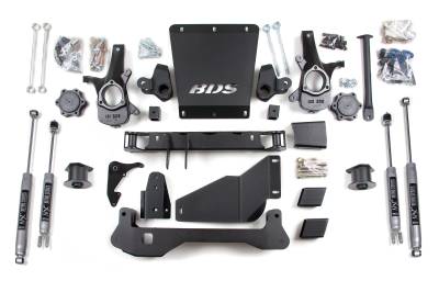 BDS Suspension - BDS Suspension BDS1815H NX2 4.5" Spacer Lift Kit for 00-06 K1500/SUV w/Autoride