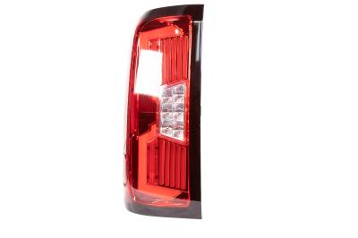 Winjet - Winjet CTRNG0686-CR-SQ Chrome/Red LED Taillights for 14-18 Chevy Silverado V2