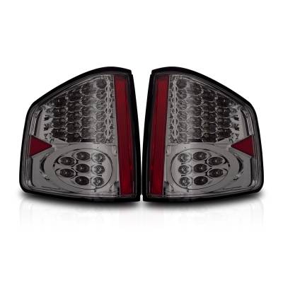 Winjet - Winjet CTWJ-0008-CS Chrome Smoke LED Taillights for Chevy/GMC Sonoma/Isuzu