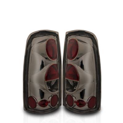 Winjet - Winjet CTWJ-0004-CS Chrome SmokeTaillights for 99-06 Chevy& GMC Sierra