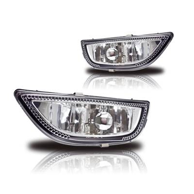 Winjet - Winjet CFWJ-0176-C Clear Fog Lights for 01-02 Toyota Corolla