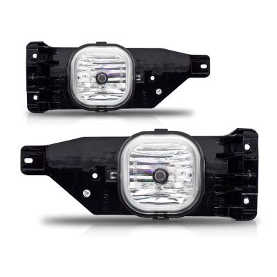 Winjet - Winjet CFWJ-0151-C Clear Fog Lights for 05-07 Ford Excursion/Super Duty