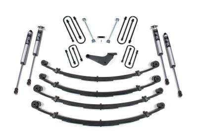 BDS Suspension - BDS Suspension BDS301FS FOX 4" Lift w/4" Springs Kit for 00-05 Excursion 4wd