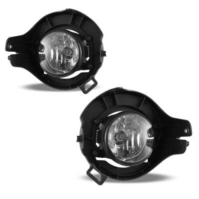 Winjet - Winjet CFWJ-0150-C Clear Fog Lights for 05-11 Nissan Frontier/05-12 Pathfinder