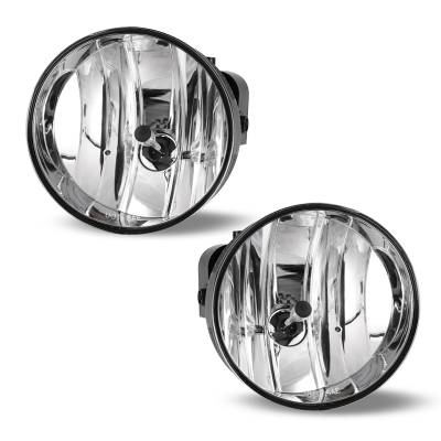 Winjet - Winjet CFWJ-0206-C Clear Fog Lights for 02-09 GMC Envoy