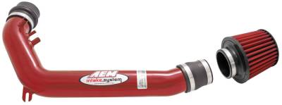 AEM Induction - AEM Induction 22-440R Red Short RAM Induction System for 91-94 Nissan 240SX