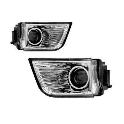 Winjet - Winjet CFWJ-0203-C Clear Fog Lights for 03-05 Toyota 4Runner