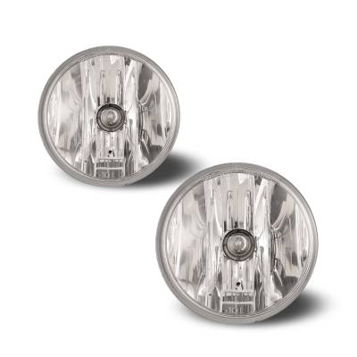 Winjet - Winjet CFWJ-0207-C Clear Fog Lights for Select Chevy/GMC/Pontiac Vehicles