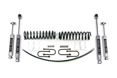 BDS Suspension - BDS Suspension BDS428FS 2" FOX Add-a-Leaf for 84-01 Jeep Cherokee XJ 8.25 Axle