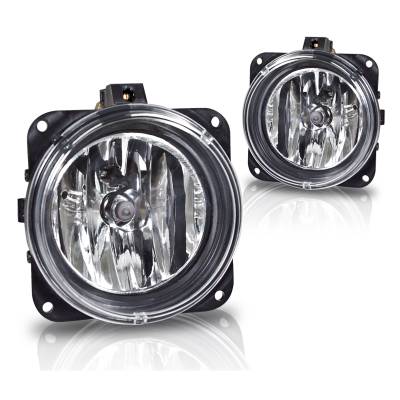 Winjet - Winjet CFWJ-0205-C Clear Fog Lights for Select 00-06 Ford/Lincoln Vehicles