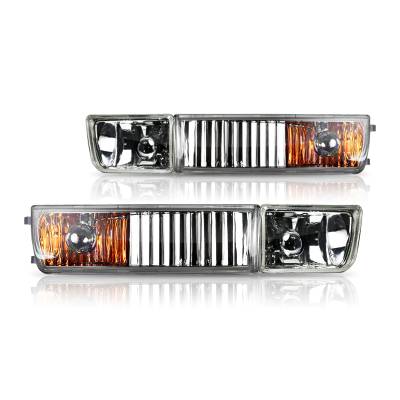 Winjet - Winjet CFWJ-0090-C Clear Fog Lights for 93-98 Volkswagen Golf & Jetta