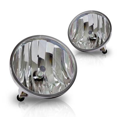 Winjet - Winjet CFWJ-0212-C Clear Fog Lights for 03-05 Lincoin Aviator 01-04 Ford F150