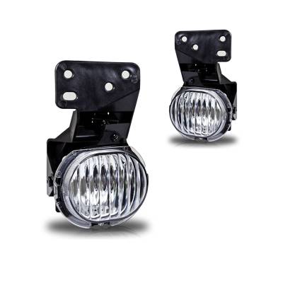 Winjet - Winjet CFWJ-0189-C Clear Fog Lights for 97-05 Chevy Malibu/Classic