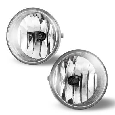 Winjet - Winjet CFWJ-0299-C Clear Fog Lights w/Wiring Kit for 05-11 Toyota Tacoma