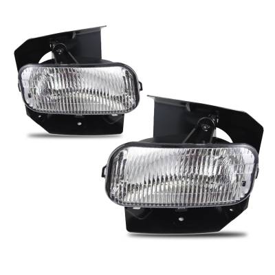Winjet - Winjet CFWJ-0181-C Clear Fog Lights for 99-04 Ford Expedition/F150 & F250