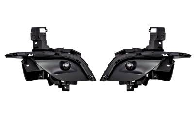 Winjet - Winjet CFWJ-0602-C Clear Fog Lights w/Wiring Kit for 17 Mazda 6