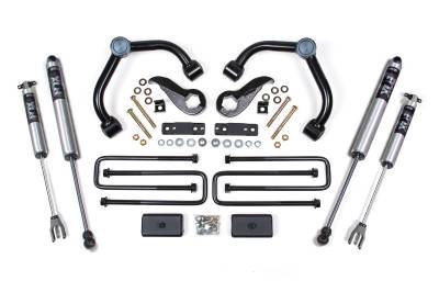 BDS Suspension - BDS Suspension BDS760FS 3" FOX Lift for 20-24 GM 2500HD/3500 w/o Overloads