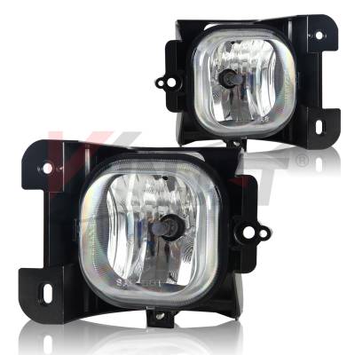 Winjet - Winjet CFWJ-0555-C Clear Fog Lights for 04-05 Ford Ranger w/o TSX