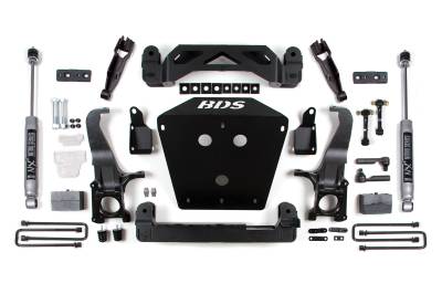 BDS Suspension - BDS Suspension BDS819H 4.5" Nitro Shock Lift Kit for 16-21 Toyota Tundra