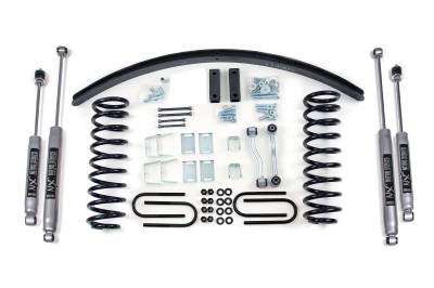 BDS Suspension - BDS Suspension BDS433FS 3" FOX Spring Kit for 84-01 Jeep Cherokee XJ Dana Axle