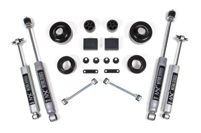 BDS Suspension - BDS Suspension BDS1401FS FOX 2" Coil Spacer Lift for 07-11 Jeep Wrangler JK 2DR