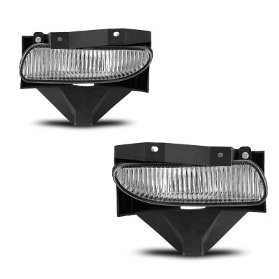 Winjet - Winjet CFWJ-0559-C Clear Fog Lights for 99-04 Ford Mustang