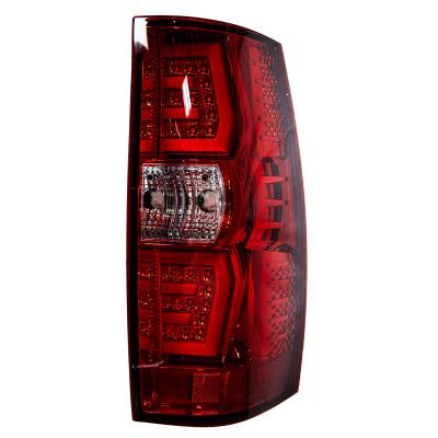 Winjet - Winjet CTRNG0663-CR-SQ LED Sequential Taillights for 07-13 Chevy Suburban/Tahoe