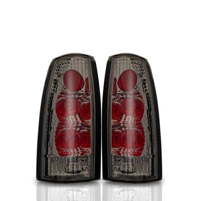 Winjet - Winjet CTWJ-0003-CS Chrome SmokeTaillights for Chevy/Tahoe & GMC/Yukon&Cadillac