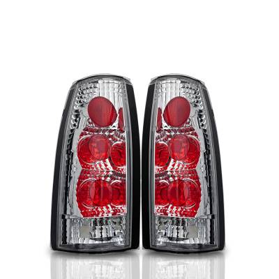 Winjet - Winjet CTWJ-0003-CC Altezza Taillights Chrome & Clear
