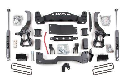 BDS Suspension - BDS Suspension BDS576FS 4" FOX Lift w/Block for 04-08 Ford F150 4WD
