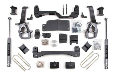 BDS Suspension - BDS Suspension BDS625H 4" NX2 Lift w/Block for 06-08 RAM 1500 4WD