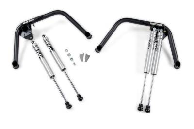 BDS Suspension - BDS Suspension BDS122615 Front Dual Shock Mount Kit for 13-17 RAM 3500