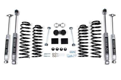 BDS Suspension - BDS Suspension BDS1430H 2" Coil Spring Kit for 12-18 Jeep Wrangler JK 4DR