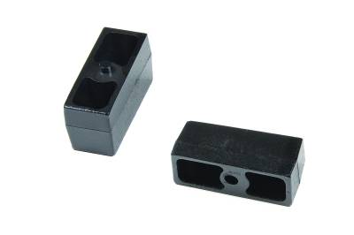 BDS Suspension - BDS Suspension BDS069209 2" Rear Cast Iron Blocks 9/16 Pin 9/16