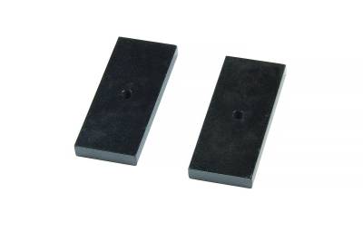BDS Suspension - BDS Suspension BDS069589 5/8" Rear Steel Blocks 2.5" Wide Pair
