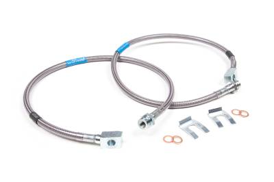 BDS Suspension - BDS Suspension BDS101001 Front Stainless Brake Lines 88-98 GM