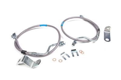 BDS Suspension - BDS Suspension BDS103001 Front Stainless Brake for 05-06 Ford F250/F350