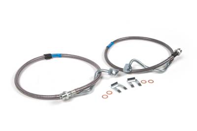 BDS Suspension - BDS Suspension BDS103801 8" Front Brake Lines for 08-10 Ford F250/F350