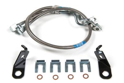 BDS Suspension - BDS Suspension BDS103802 4-8" Front SS Brake Lines for 11-15 Ford F250/F350 4WD