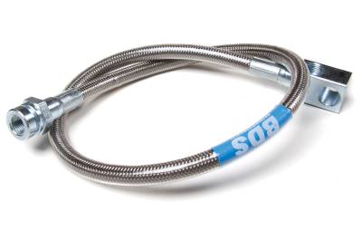 BDS Suspension - BDS Suspension BDS104008 Rear Stainless Brake Lines for Jeep Cherokee XJ