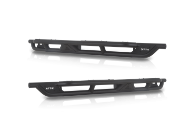 Attica 4x4 - Attica 4x4 ATTJL02C109-BX Terra Series Side Steps for 18-24 Jeep Wrangler JL 4DR