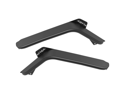 Attica 4x4 - Attica 4x4 ATTJL01H107 Terra Front Fender Flares for 18+ Jeep Gladiator/Wrangler