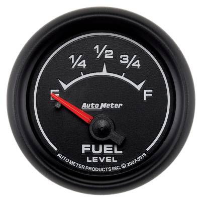 AutoMeter - AutoMeter 5913 Air Core Electric Fuel Level Gauge 0-90Ohm 2-1/16" SSE/GM/ES