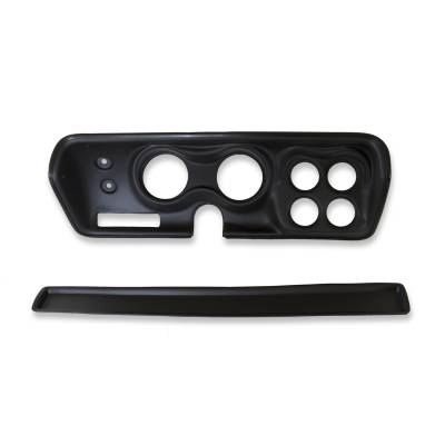 AutoMeter - AutoMeter 2140 Gauge Mount 3-3/8 & 2-1/16" for 71-74 B Body/Chrgr/GTX/Rdrunr/Sat