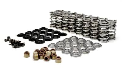 COMP Cams - COMP Cams 26925CS-KIT Dual Valve Spring Chrom Retainers .660" Max Lift for GM LS